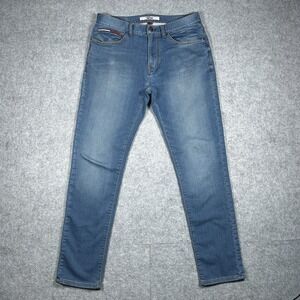 Tommy Hilfiger Denim Jeans Men's Size 31x32(31x29) Blue Tapered 2000s